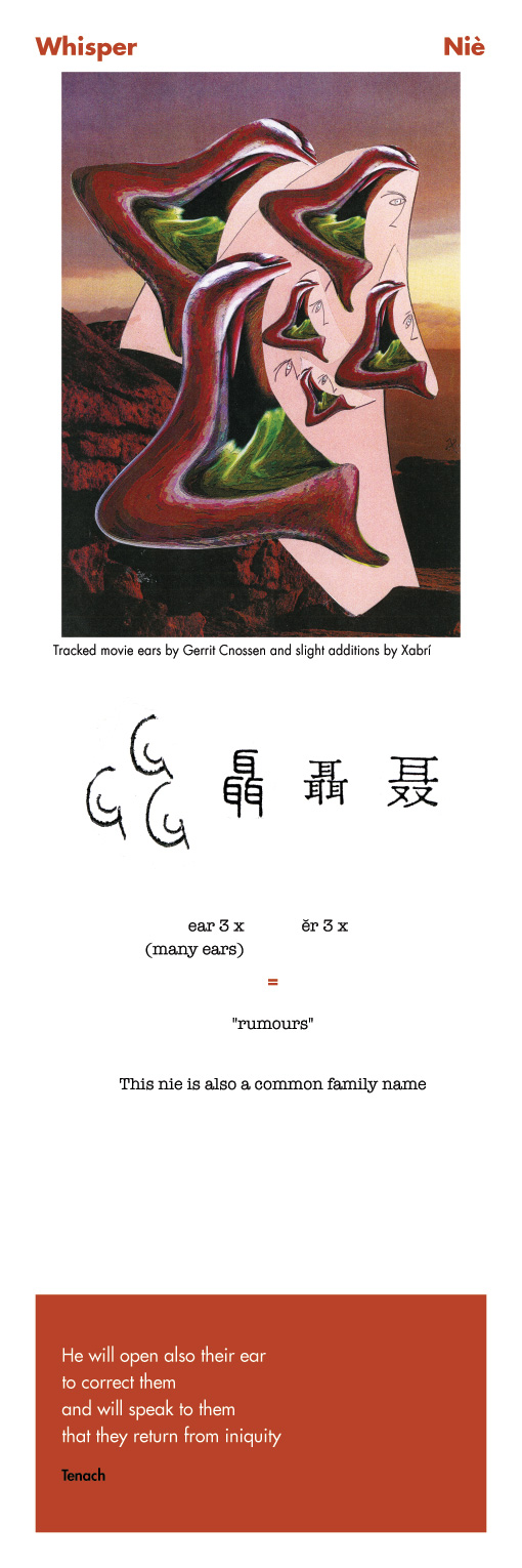 Chinese character whisper