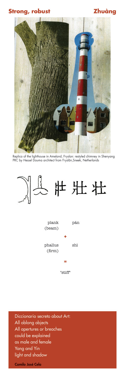 Chinese character strong - Zhuang